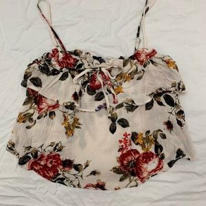 Floral tank top